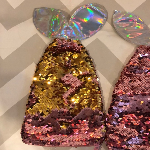 Children’s Mermaid Pouches (Color Change Sequin) - Picture 4 of 8
